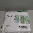 BeNice Peel and Stick Backsplash for Kitchen,Bathroom Wall Backsplash Tile Peel and Stick Shower Tiles Waterproof(10sheets,Rustic Beige)