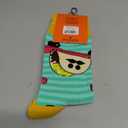 2 x ooohyeah Men's Funny Novelty Food Fruit Theme Crew Socks, Fun Crazy Silly Cotton Dress Socks, Shoe Size 8-13 (A Little Blue)