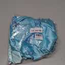 Elsa Dress for Girls Toddler Snow Princess Costume Blue with Wig Halloween Birthday Party Dress Up Outfits (6-7Y)