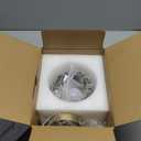 Vintage Battery Operated Wall Sconce with Cute Green Tulip Glass Lampshade Wireless Rechargeable Battery Powered Wall Light with Remote Control for Bedside Bedroom Doorway