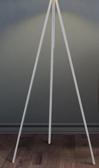 Beige Sticks With Attachments And Cover, 

tripod 66"
