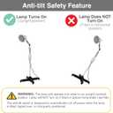 KS TDP Far Infrared Mineral Heat Lamp w/Detachable Head Floor Model (KS-9800N)