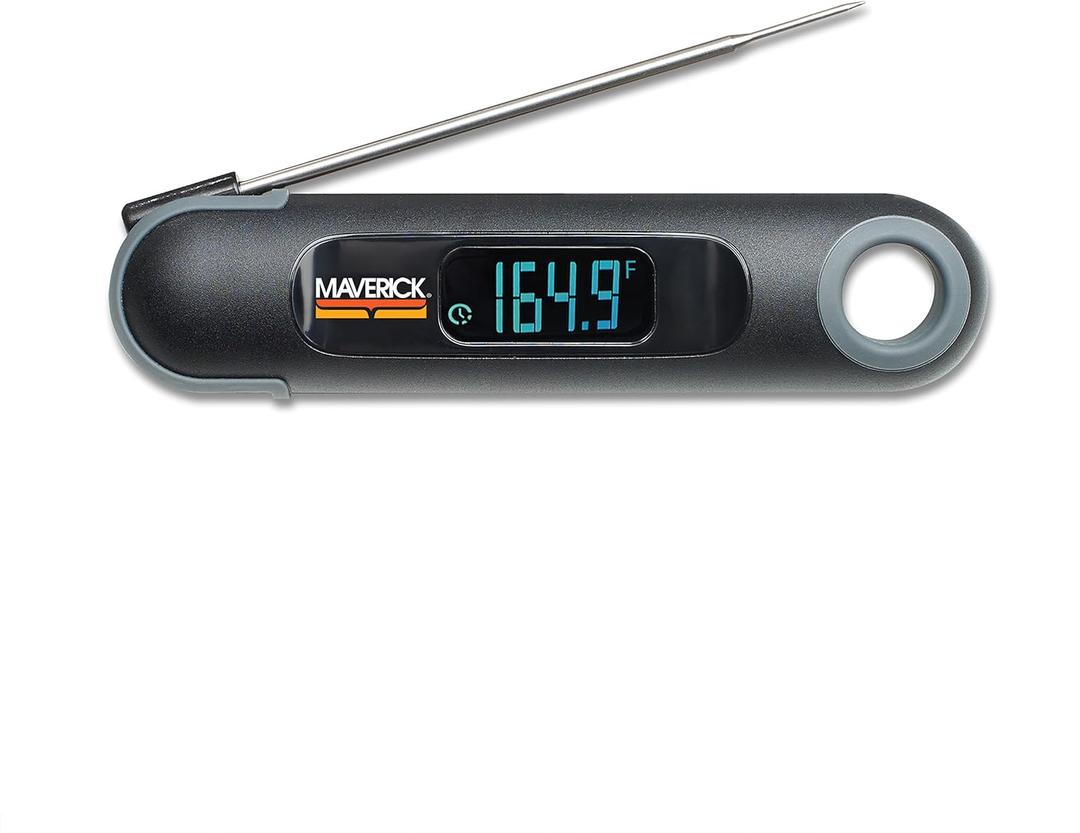 Maverick PT-75 2-in-1 Digital Instant-Read Thermometer with Built-In Automatic Count Up Timer Great for Meat, Grill, Barbecue & Kitchen