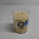 Village Candle Coconut Breeze Medium Tumbler Candle, Black Lid