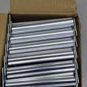 LONTAN Rear Mounting Brackets for Drawer Slide 6 Pairs - B4502 Cabinet Drawer Bracket for Face Frame Cabinets for 1.77 inch(45mm) With Drawer Gildes