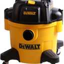 DEWALT DXV06P 4 Peak HP Shop Vacuums, 6 Gallon Poly Wet/Dry Vac, Heavy-Duty Shop Vacuum with Blower Function Yellow+Black