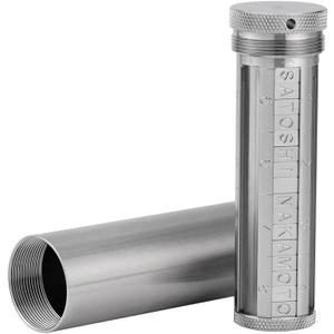 Crypto Seed Phrase Storage, 24 Words Seed Backup for Bitcoin Ethereum Crypto Wallet, 304 Stainless Steel Capsule, BIP39 Compatible