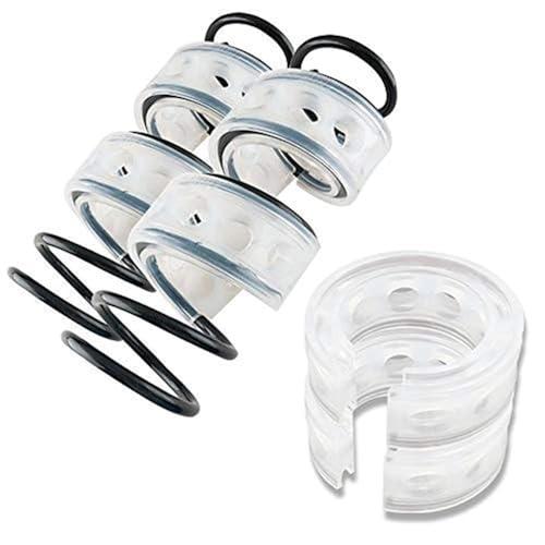 2Pcs Universal Car Shock Absorber Spring Bumper Power Auto Buffers A/B/C/D/E/F Type Spring Bumpers Rubber A Type
