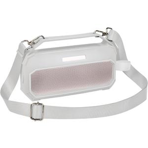 Case for Bose New SoundLink Flex Portable Bluetooth Speaker (2nd Gen)/ for Bose SoundLink Flex Bluetooth Speaker Silicone Carrying Travel Gel Soft Skin Cover (White)