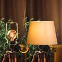 Mornajina 7 8 9 10 inch Lamp Shade Harp Holder, Adjustable Lamp Harps and Finals, Fit both Standard Lamp Rod and E26 E27 Light Base UNO Fitter Adapter Converter Finial Set (Gold)