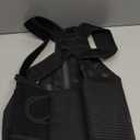 Posture Corrector for Women & Men, Back Brace Advanced Full Back Support for Upper & Lower Back Pain Relief, Spine, Neck, and Hump, X-Style Medical-Grade Lumbar Support System with Adjustable Shoulder Straightener and Breathable Design for Long Sitting and Exercise (Large (Waist 39"-43"), Black)