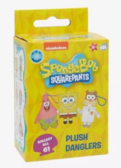 Spongebob Squarepants Plush Keychain