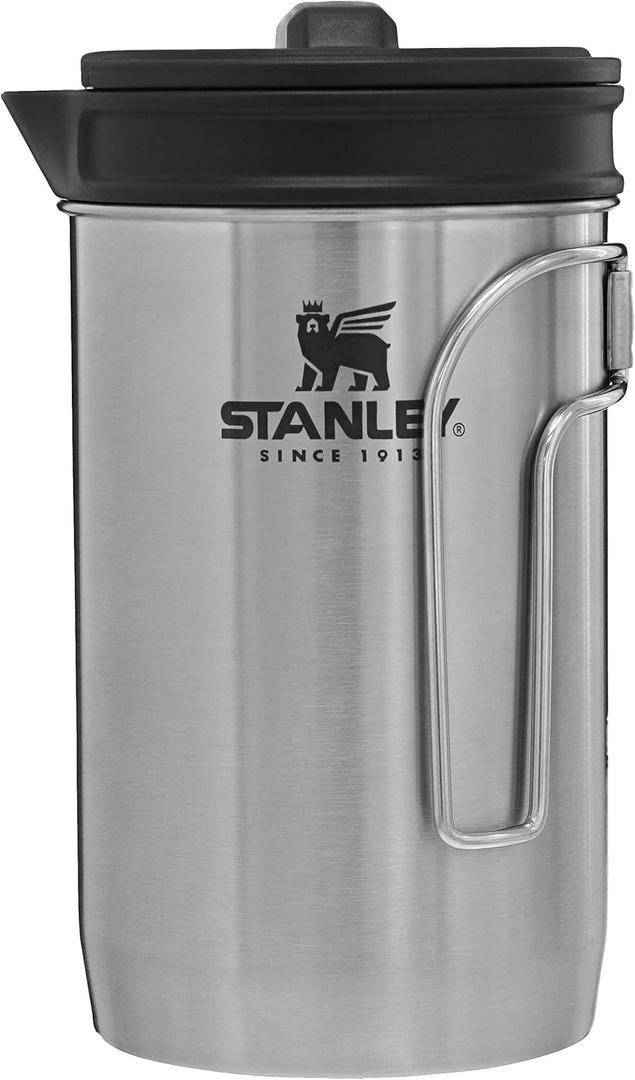 STANLEY Adventure All-in-One Boil + Brew French Press | 32 OZ (Stainless)