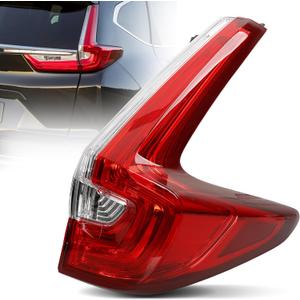 Tail Light Assembly Compatible with Honda CRV 2017 2018 2019 - LED Brake Tail Light Replace for HO2805113|33500-TLA-A01 - Passenger Right Outer Rear Side