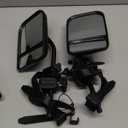 CICMOD Towing Mirrors Universal Clip-on Mirror Extenders for Towing Cars Trailer Truck Boat - Pack of 2