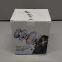 Wireless Induction Speaker 5-in-1 Bluetooth Speaker with Phone Stand,Stereo Sound, 3500mAh Rechargeable, 8 RGB Ambient Light, 360 Adjustable Holder for iPhone/Android/iPad,Gifts for Men Women (Black)