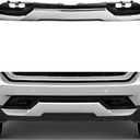 ALMULOO Bumper Valance and Skid Plate Compatible with 2016-2018 Silverado