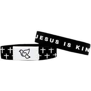 enttgo Bible Verse Bracelets NFC Scan- Daily Bible Verse Bracelet -Daily Inspirational Christian Gifts for Men & Women, Waterproof Jesus Wristbands with Faith-Filled Scriptures ﻿ Pack of 3