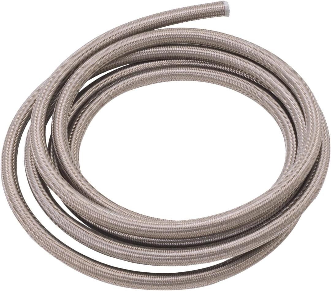 RUSSELL/EDEL 632600 Powerflex Stainless Steel -6AN Power Steering Hose - 3 Feet