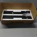 TUTOTAK Small Side Table, Narrow End Table, Skinny Sofa Table, Slim Nightstand, Couch Table, Living Room, Bed Room, Brown TB01BB062 (2-Tier7.9"D x 15.8"W x 22.5"H)