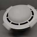 V2244-50 7 Inch Mobile Home Bathroom Exhaust Fan with E26 Light Socket