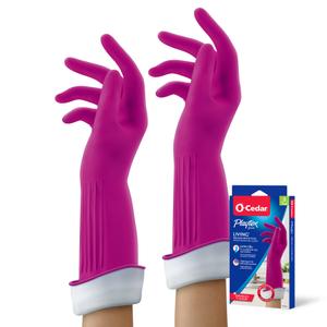 PLAYTEX Living Reuseable Rubber Cleaning Gloves (Small, 18 Pack), Premium Protection Reusable Household Gloves PLAYTEX Living Reuseable Rubber Cleaning Gloves (Small, 18 Pack), Premium Protection Reusable Household Gloves