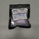 with Safety Lock for Apple AirPods 4 Case,Clear Floral Cute AirPod 4th Generation Case with Phone Stand & Cleaning Kit for Women Girly-Purple Narcissus