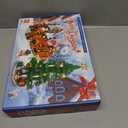 Advent Calendar 2025 Building Blocks Set - 24-Day Christmas Countdown Calendar - Santa Sleigh Christmas Tree Decorations Gifts for Kids Boys & Girls and Adults