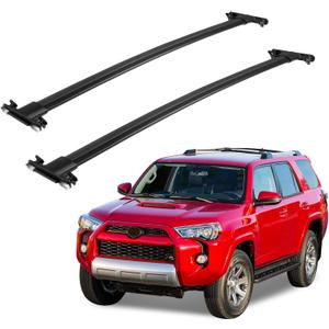 220LBS Roof Rack Cross Bars Fit for Toyota 4Runner 2010 2011 2012 2013 2014 2015 2016 2017 2018 2019 2020 2021 2022 2023 2024, Aluminum Cargo Crossbar Bicycle, Luggage Rack Transport