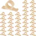 50 Pack 3/4 Inch Skin Color Pipe Supports Suspension Clamp Pipe Clamps Pex Clamps for Pex, Copper, CPVC