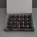 24 Pcs Large Hatching Dinosaur Eggs Dinosaur Birthday Party Favors, Kids Toddlers Goodie Treat Bag Stuffers, Carnival Classroom Prizes, Treasure Box Toys, Boy Girl Grow in Water Dinos Egg Science Kits (Black)