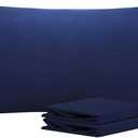 No Brand Pillowcase 2 Pcs Navy King