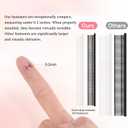Stitch Gun for Clothes, Handheld Quick Sticky Sewing Tag Gun Fixer instant Pants Hemming Tool, Tagging Gun for Clothing, Includes 6 Needle,5000 Pcs Micro Fasteners(2500 White & 2500 Black)