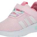 adidas Unisex-Child Racer Tr23 Sports Trainer Shoes (6.5 Big Kid, Clear Pink/Zero Metallic/Bliss Pink)