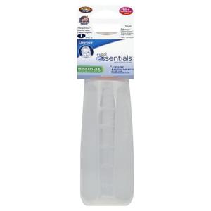 Gerber First Essentials Clearview Bottle in White Colors with Latex Nipple, 9-Ounce, 6 Pcs