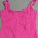 FeelinGirl Shapewear Bodysuits for Women Tummy Control Body Suits Deep V Neck Thong Body Shaper, XL