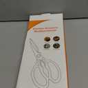 CGBE Kitchen Scissors, Multi-Purpose Kitchen Shears, Heavy Duty Dishwasher Safe Food Scissors for Chicken, Poultry, Fish, Meat & Herbs with Non-Slip Grips - Sliver