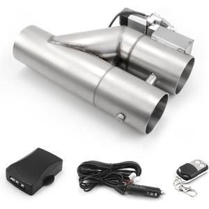 Universal 3 Inch Stainless Steel Exhaust Pipe Kit