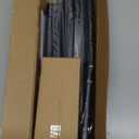 Black Curved Shower Curtain Rod 33-78 Inches Adjustable Splicing Design Need To Drill Shower Rods Curved Round Bowed Rust proof, Premium Stainless Steel Shower Curtain Rod for Bathroom, Bathtub, Stall