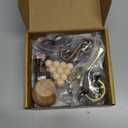 8 Pieces IQ Logic Training Brain Teaser Puzzles for Adults and Kids Family Games Party Favor Coffee Time Challenging Assembly and Disassembly Desk Toys