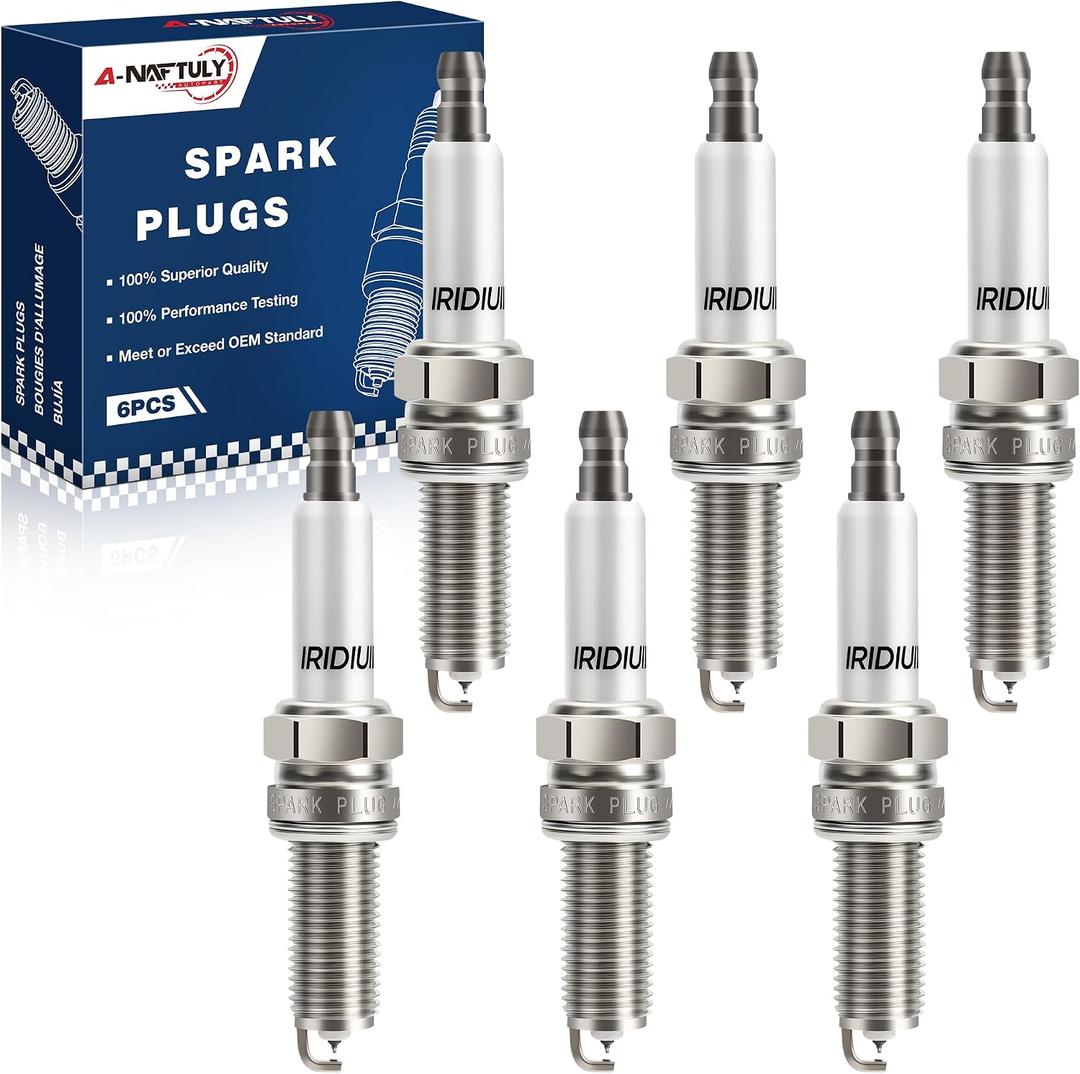 Iridium Spark Plugs 6 Pack XP5701 Fits for 2011-2021 3.6 Dodge Challenger Charger Durango Grand Caravan Journey & Jeep Grand Cherokee Wrangler & Chrysler 200 300 Town and Country & Ram 1500 V6 3.6L