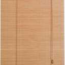Bamboo Shades for Windows & Bamboo Blinds for Outdoor Patio,Custom Size, Privacy Protection, Easy Installation, Durable & Stylish Blinds for Living Room, Bedroom, Balcony (18 Wx36 L, Carbonized Color)
