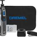 Dremel 8250 12V Lithium-Ion Battery Brushless Motor Cordless Rotary Tool Bundle with All-Purpose Accessory Kit (2 Items)