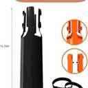 Leaf Blower Air Booster, Leaf Blowers Attachment Compatible with Lb615/765, Universal Blade Blowers Air Booster Attachment for 2-3.5 Inch Circular Nozzle Blow Pipes(Large, Black)