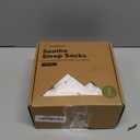 2-Pack Organic Baby Sleep Sacks, 100% Cotton - Soft & Breathable 0.5TOG Baby Wearable Blanket, Toddler Sleeping Sack 0-6 months, Easy to Wear Transitional Swaddles for Newborns (Butterflies, S)