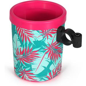 Accmor Bike Cup Holder, Bike Water Bottle Holders, Universal Bar Drink Cup Can Holder for Bicycles, Motorcycles, Scooters, Black