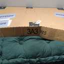 Square Floor Pillows, Large Floor Cushion for Adults Kids, Meditation Floor Pillow Seating Cushion with Shredded Memory Foam and Silk Wadding, 20"x20"x5" Dark Green (1 Pack)