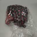 Treela 150 Pieces 3/4 Inch Round Mini Surface Mount LED Side Marker Lights Trailer Side Marker Lights for Truck Boat SUV ATV Bike Marine(Red)