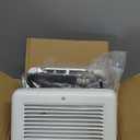 Gopper New Upgrade CSC151TW Electric Wall Heater  Fast & Efficient Heating with Builtin Thermostat, 1500W/120V, 5120 BTU, Complete Unit, White (120, Volts) (White)