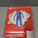 Morph Killer Doll Costume Men, Creepy Doll Costume Mens, Halloween Costumes For Men, Halloween Costumes For Adults (Medium)